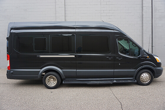 luxurious party van